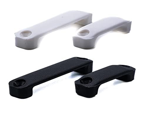 Image of J Clarke Marine Pack of 4-25mm and 50mm Webbing bridges made from heavy duty nylon (50mm White)