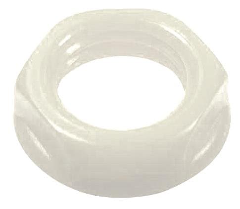 Image of NUT, 6.35MM Jack Socket, White, Other Connector Accessories, Qty.10 | CL1409