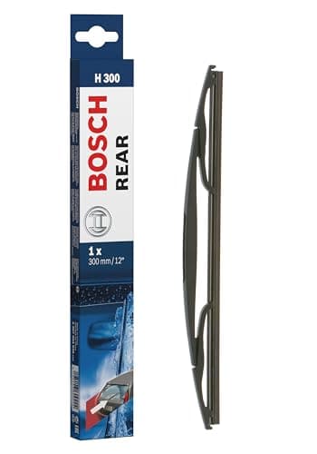 Image of Bosch Rear Wiper H 300 - Excellent Cleaning Performance - Replacement Blade for Back Windscreen - 1 Blade, 300mm
