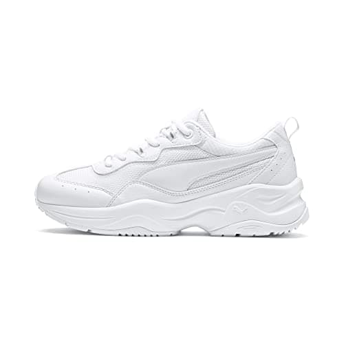 Image of PUMA Women's Cilia Trainers , White Gray Violet Silver, 8.5 UK