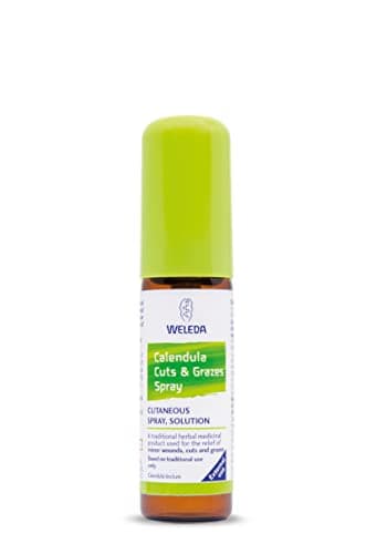 Image of Weleda Cuts and Grazes Spray with Calendula, Minor Wounds, Cuts & Grazes, Naturally Antiseptic, Traditional Remedy, 20ml