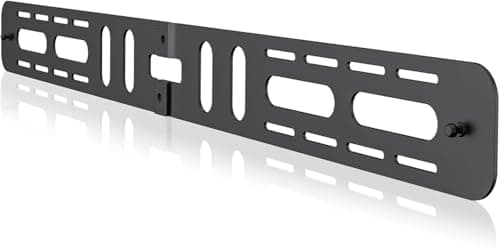 Image of notiela Heavy-Duty Soundbar Wall Mount for Sonos Playbar Wall Mount Bracket for Saving Space - Metal Durable Mounting Bracket for Sonos Playbar Mount Above or Under TV Easy to Install