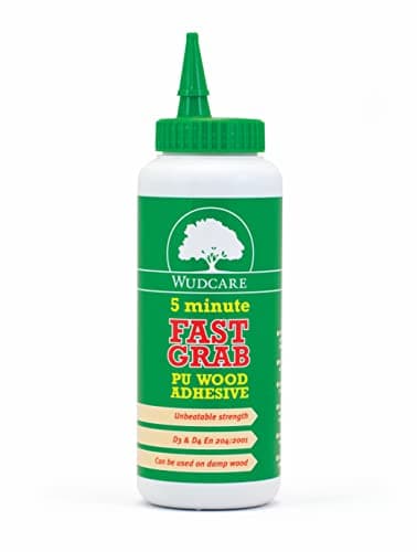 Image of Wudcare Fast Grab PU Wood Adhesive 500 g