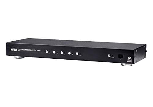 Image of 4-Port True 4K HDMI Switch with Dual Output VS482B ATEN, up to 4096 x 2160/3840 x 2160 @ 60Hz (4:4:4) #1 Global KVM Market Leader