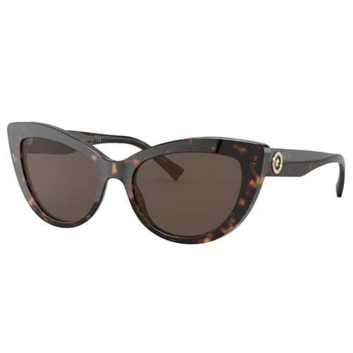 Image of Versace 0VE4388 108/73 54 (VER20 Ladies Dark Havana Sunglasses