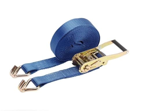 Image of flexzon Heavy Duty 8 Meter X 50mm Ratchet Tie Down Strap Lorry Lashing 5000KG 5TON