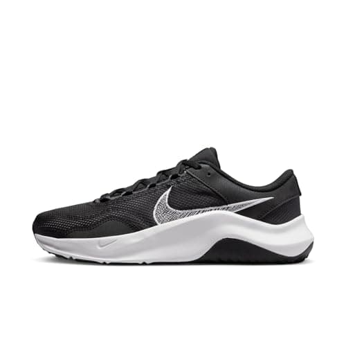 Image of Nike DM1119-001 Legend Essential 3 Sneaker Adult Black/White-Iron Grey 3.5