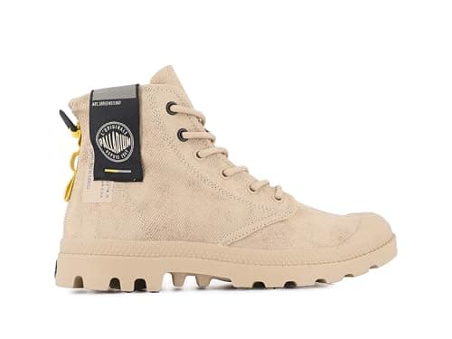 Image of Palladium Unisex Pampa Ankle Boots, Warm Sand, 42 EU