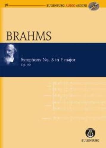 Image of Symphony No. 3 F major op. 90 - orchestra - study score + CD - (EAS 119)
