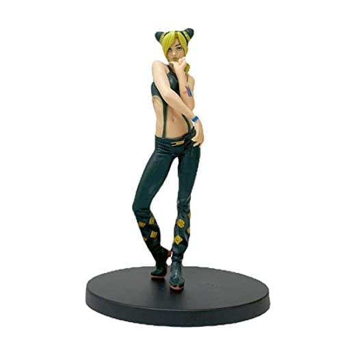 Image of Xinchangda Cujoh Jolyne Action Figure Anime Kishibe Rohan Higashikata Josuke Figure Standing Posture Static Statue PVC Figurine Model Desktop Decorations Collection