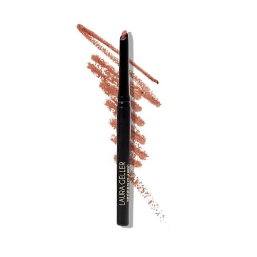 Image of LAURA GELLER NEW YORK Modern Classic Lip Liner (Happy Hazelnut) - Prevents Feathering and Fading, Water and Transfer Proof - Luxurious Creamy Long Lasting Lip Liner