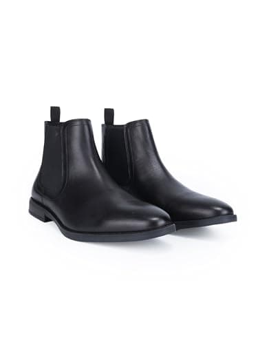 Image of Thomas Crick Griffin Men's Chelsea Boots, Genuine Leather Formal Ankle Boots for Men