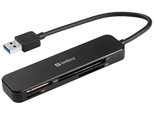 Image of LECTOR DE TARJETAS SANDBERG USB 3.0 POCKET