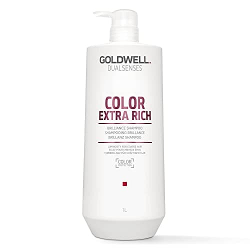 Image of Goldwell Dualsenses Color Extra Rich Shampoo, For Thick to Coarse Hair, Minimizes Color Fading, 1L