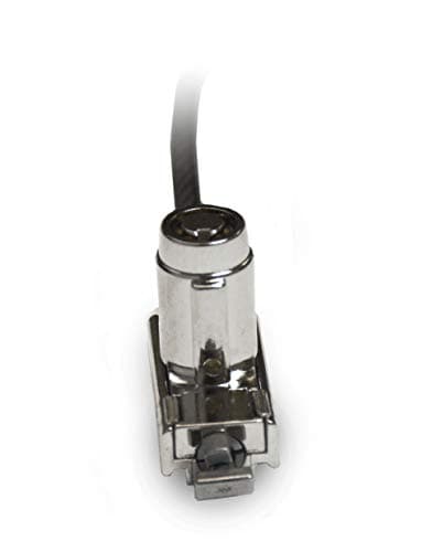 Image of Noble NGMT90 Black, Silver – Cable Lock (Black, Silver, Key, Stainless Steel, 8 mm)