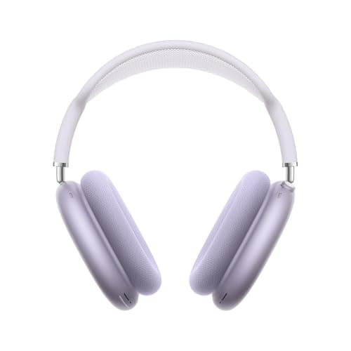 Image of Apple AirPods Max Wireless Over-Ear Headphones, Pro-Level Active Noise Cancellation, Transparency Mode, Personalised Spatial Audio, USB-C Charging, Bluetooth Headphones for iPhone, Purple 