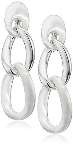 Image of Anne Klein Women's Comfort Clip Earrings, One Size, Metal