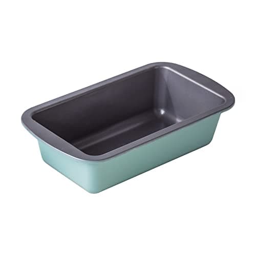 Image of The Great British Bake Off 2lb Loaf Tin, Bread tin for Baking, 900g Capacity, for Banana, White & Seeded Loaves, Official GBBO Logo, Non Stick Coated Carbon Steel, Duck Egg Blue, 23cm x 13cm x 7cm