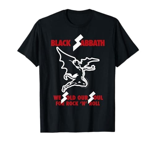 Image of Black Sabbath Official Sold Our Soul T-shirt T-Shirt