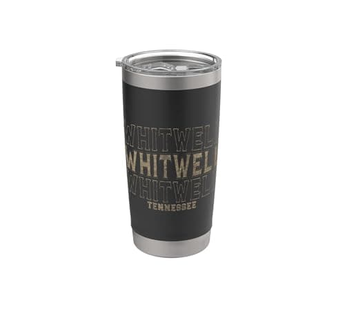 Image of Vintage Whitwell Tennessee Stainless Steel Insulated Tumbler