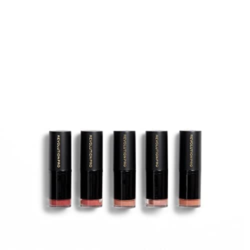 Image of Revolution Pro Lipstick Collection 5pk Blushed Nudes