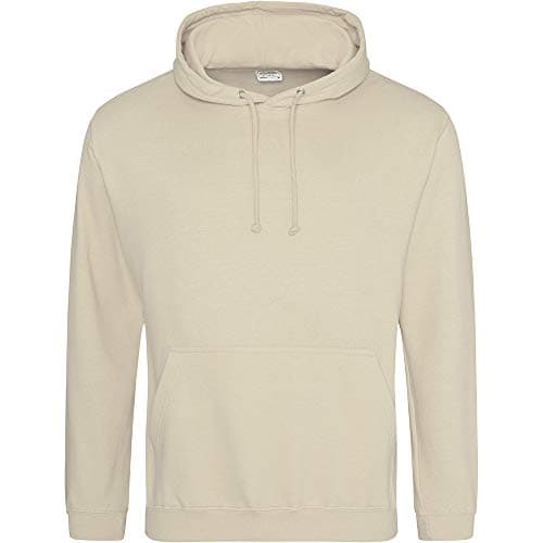 Image of Awdis Unisex College Hooded Sweatshirt / Hoodie (S) (Desert Sand)