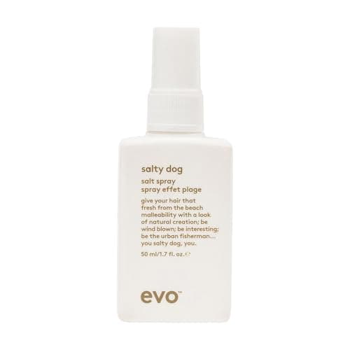 Image of Evo Salty Dog Sea Salt Spray - Hair Texture Styling Spray for Beach Waves & Volume with Matte Finish - 50 mL, Travel Size
