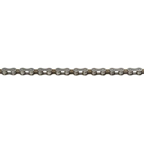 Image of M-Wave Unisex Adult - Bicycle Chain, 1/2" X 1/8", for Single Speed, 112 Links - grey/brown, 1/2" x1/8"
