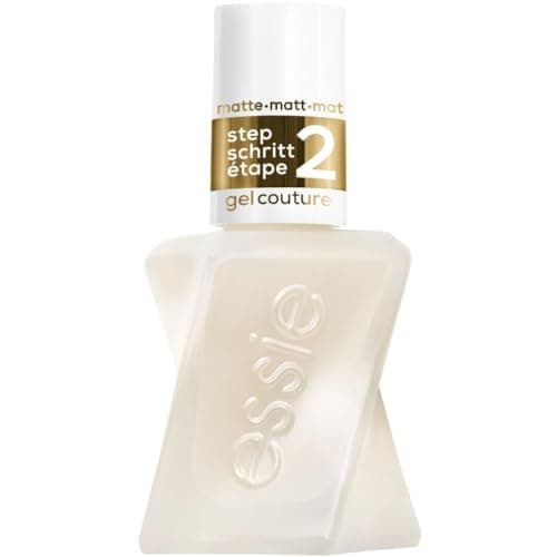 Image of Essie Gel-Like Nail Polish, Lasts Up To 15 Days, With Flex.e Gel Technology, No Chipping, Glass-Like Shine, Vegan Formula, Couture, Matte Top Coat, 13.5 ml