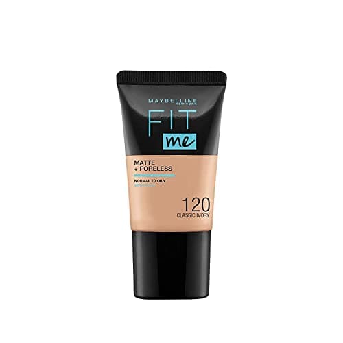 Image of Maybelline Fit Me Matte + Poreless Foundation - 120 Classic Ivory - 18 ml