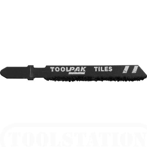 Image of Tungsten Carbide Grit Jigsaw Blades Tiles (2 Pack)