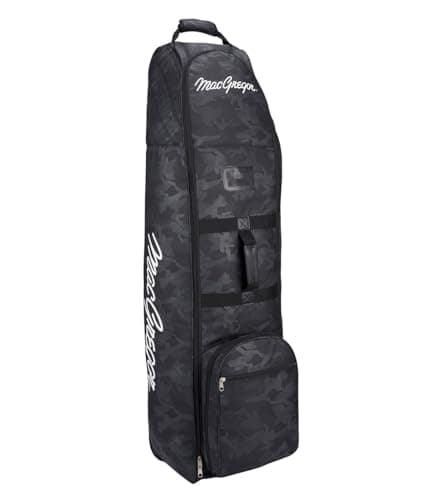 Image of MacGregor Golf VIP Deluxe Wheeled Travel Cover Black Camo
