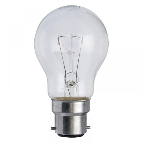 Image of 10 Pack 30W = 40W Clear GLS BC B22 Bayonet Cap Light Bulbs