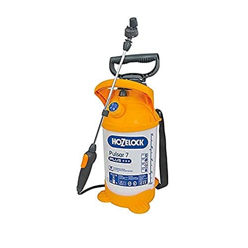 Image of HOZELOCK - Pressure Sprayer Pulsar Plus 7L : Ideal for Medium-sized Gardens, Combines Practicality, Safety and Comfort, Separate Carrying Handle, Multi-jet Nozzle, 40cm Aluminium Lance [4311 0000]