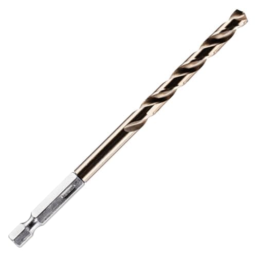 Image of Rennie Tool - 6.8mm Hex Shank HSS Gold Cobalt Jobber Drill Bit For Stainless Steel, Hard Metals, Aluminium, Cast Iron, Copper. 6.8mm Drill Bit Metric Drill