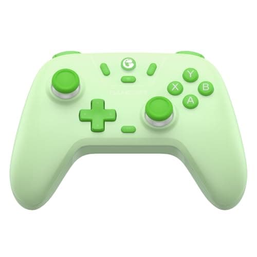 Image of GameSir Nova Lite Wireless Controller – 2.4G & Bluetooth Gamepad for Windows PC, iPhone, Android, Switch & Steam Deck – Hall Effect Triggers, Turbo Function, Rumble Vibration (Green)