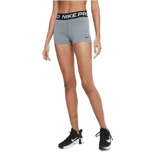 Image of Nike CZ9857-084 Pro Pants Women's Smoke Grey/HTR/Black/Black Size XS