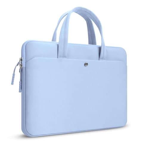Image of MicaYoung Laptop Sleeve Case 15.6 inch Lightweight Waterproof Carrying Bag Compatible with 15 15.6 16 inch Acer Asus Dell HP Thinkpad Chromebook Computer Notebook, Blue