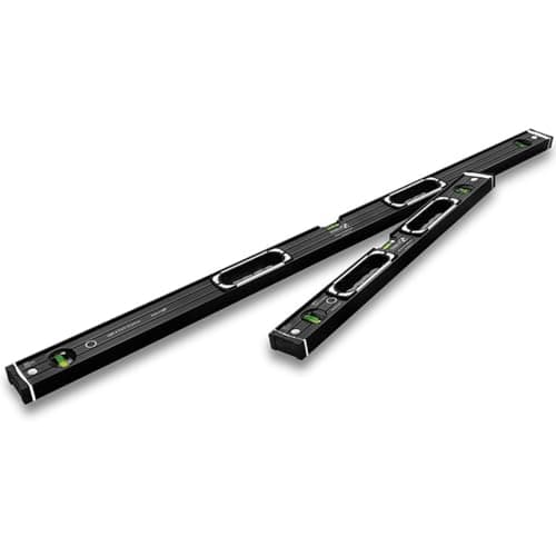 Image of STABILA Spirit Level Set 196-2 Dark Shadow 183cm | 40cm