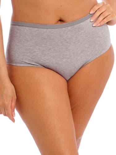 Image of Elomi Women's Downtime Short Brief Boy Panties, Gyl, 3XL Plus