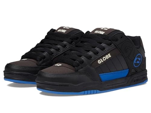 Image of Globe Tilt Mens Skate Trainers in Black Blue - 8 UK