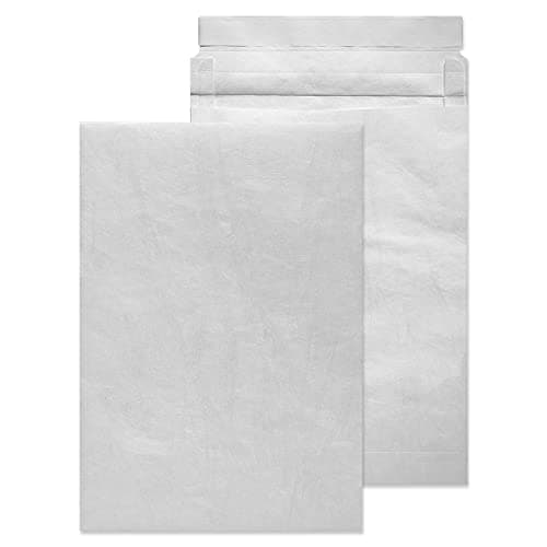 Image of Tyvek Pocket Envelopes Strong Lightweight C5 H229xW162mm White Ref 551024 [Pack of 100]