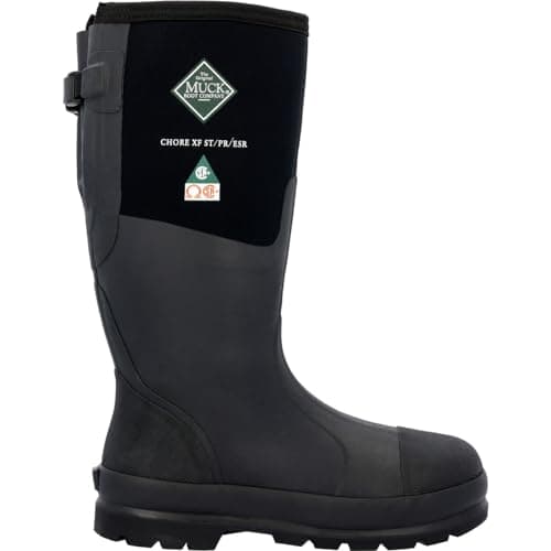 Image of Muck Boot mens MCXF-STL Chore Xf Steel Toe Black Size: 9 UK