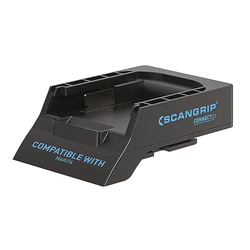 Image of SCANGRIP Connector Designed for Makita 18 V/20 V Battery Packs, Made for SCANGRIP Connect Work Lights, Features Battery Safety System