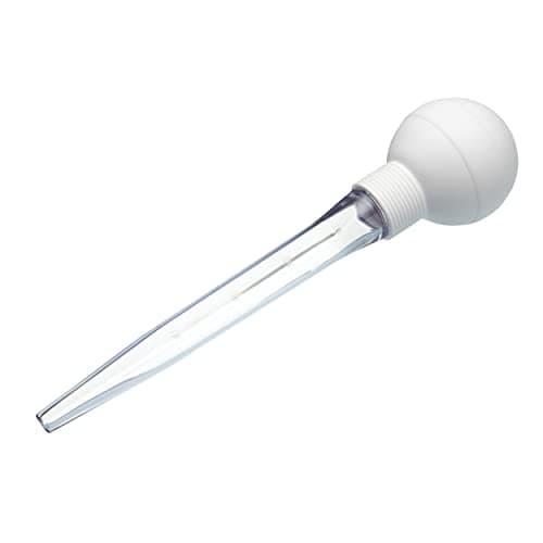 Image of KitchenCraft Turkey Baster, Acrylic, Essential Kitchen Gadget for Roasting, 29 cm