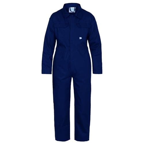 Image of Blue Castle 333/RY-24 24-Inch Tearaway Junior Coverall Boilersuit - Blue, 3-4 Age
