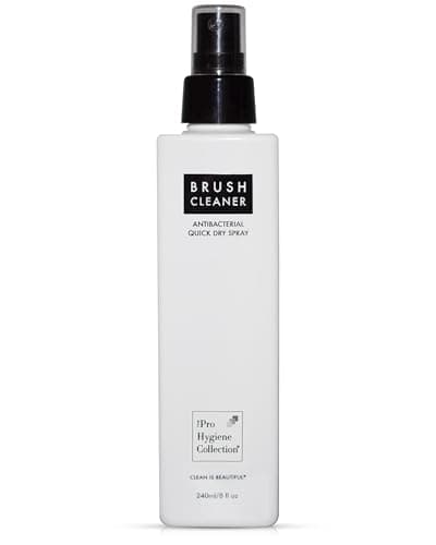 Image of Quick Dry Antibacterial Makeup Brush Cleaner 240ml - Kills 99.9% of Viruses & Bacteria in 60 Sec - Improves Application & Reduces Product Buildup - Daily Use Solution by The Pro Hygiene Collection