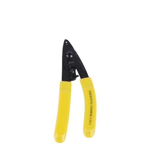 Image of WSOLDM Fiber Optic Stripping Miller Pliers,Fiber Optic Stripping Tool with Three Hole Pliers for Fiber Optic Cable Cold Connection (F:3 Holes, 125um~3mm Fiber Optic Cable)