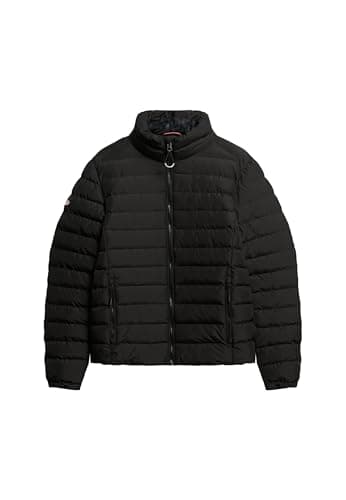 Image of Superdry Fuji Print Anorak Men's Padded Jacket, black, XXL