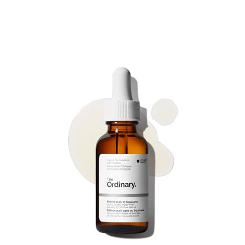 Image of The Ordinary Retinol 0.2% in Squalane, Gentle Retinol Serum for the Face That Is Anti-Aging and Skin Smoothing, 30ml